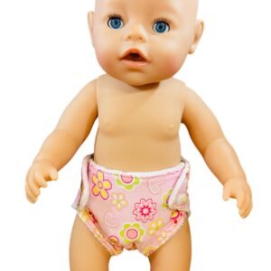 Blossom Love Doll Nappy. Fits 43cm Baby Born doll