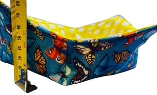 Microwavable Bowl Cosy. Sized to suit breakfast bowl. 100% Cotton. Bowl Cozy. Bowl Cosie Reversible - Image 7