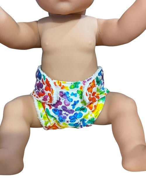 Butterfly Kisses Nappy. Fits 43cm doll (as shown)0 - Image 5