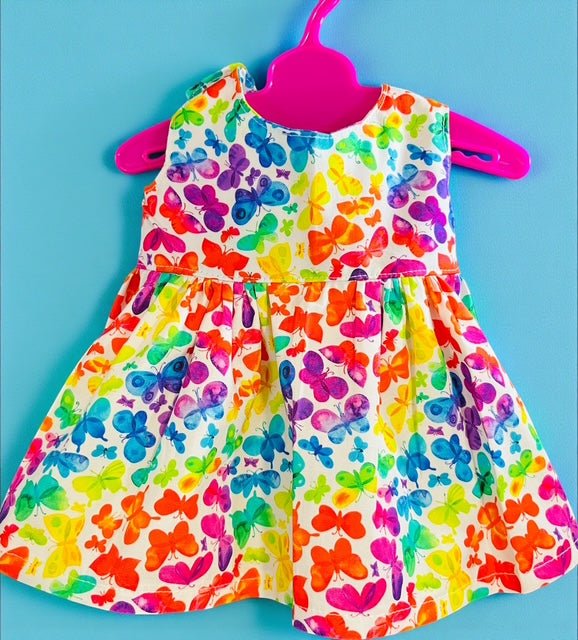 Butterfly Kisses Doll Dress. Fits 38cm Minilands doll - Image 2