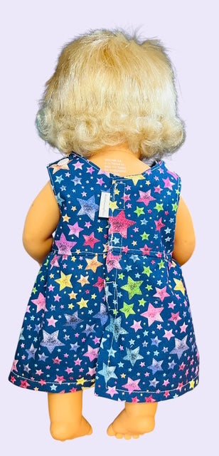Twinkle Star Party Doll Dress. Fits 38cm MiniLand Doll (as shown) - Image 3