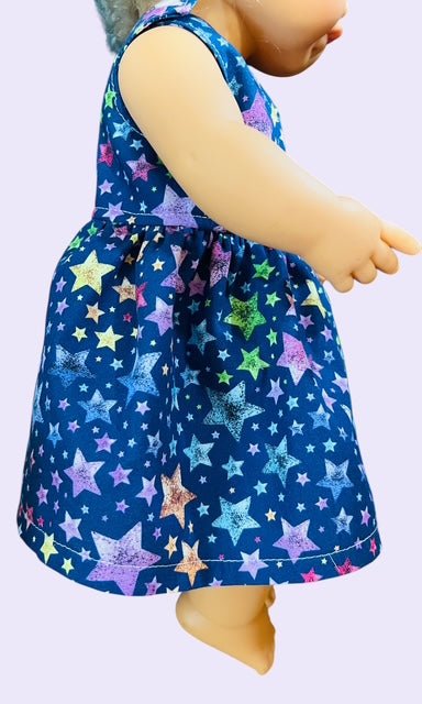 Twinkle Star Party Doll Dress. Fits 38cm MiniLand Doll (as shown) - Image 5