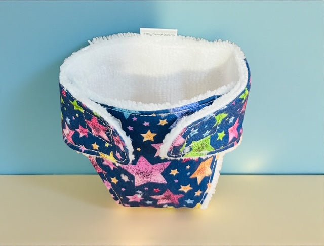 Twinkle Star Party Doll Nappy. Fits 38cm MiniLands doll (as shown) - Image 7