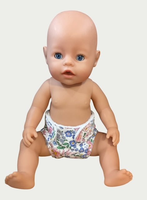 Priscilla Doll Nappy. Fits 43cm Baby Born Doll (as shown) - Image 5