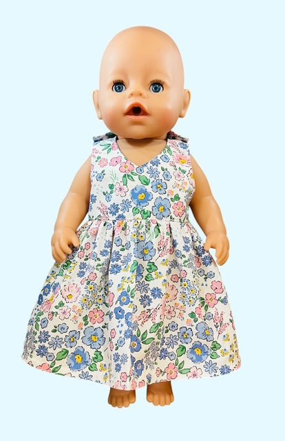 Priscilla Doll Dress. Fits 43cm Baby Born Doll (as shown). - Image 2