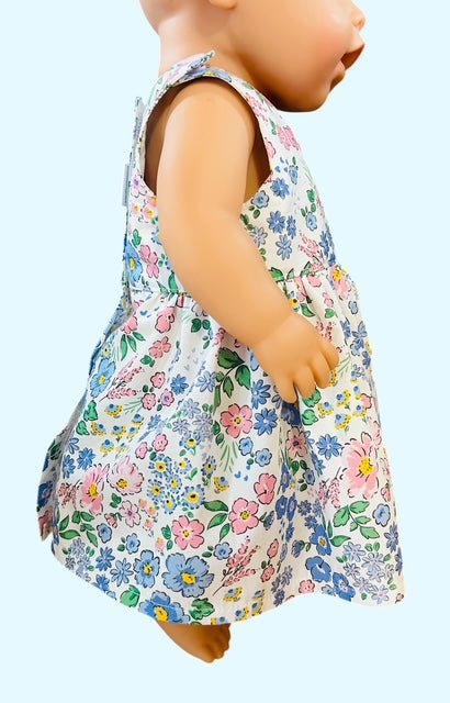 Priscilla Doll Dress. Fits 43cm Baby Born Doll (as shown). - Image 4