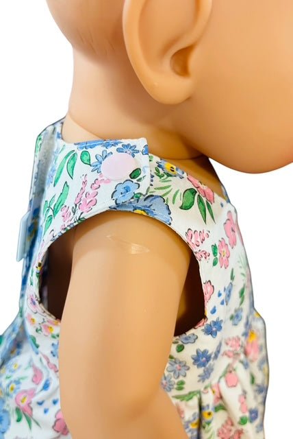 Priscilla Doll Dress. Fits 43cm Baby Born Doll (as shown). - Image 5