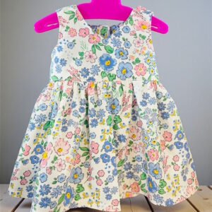 Priscilla Doll Dress. Fits 43cm Baby Born Doll.