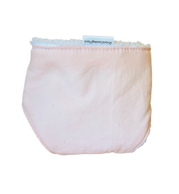 Pale Pink Doll's Nappy. Fits 38cm MiniLands Doll (as shown) - Image 6