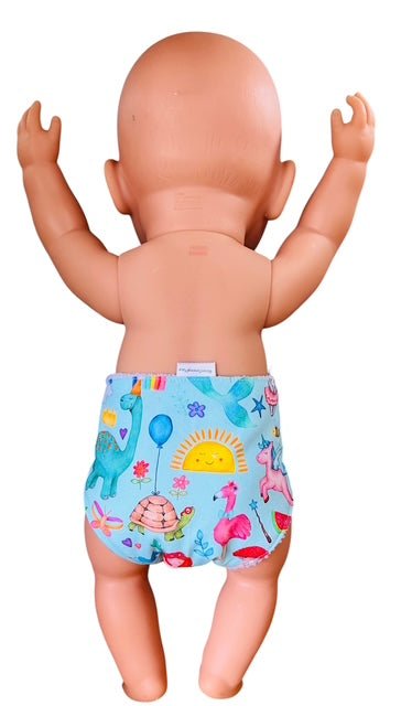 Enchanted Playtime Doll Nappy. Fits 43cm Baby Born Doll (as shown) - Image 3