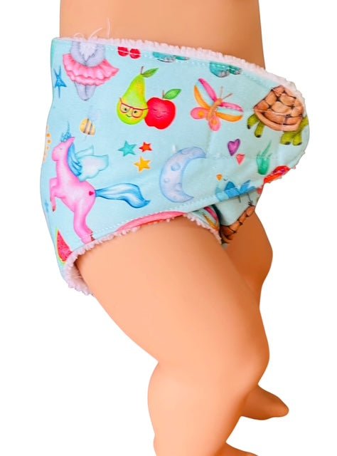 Enchanted Playtime Doll Nappy. Fits 43cm Baby Born Doll (as shown) - Image 4