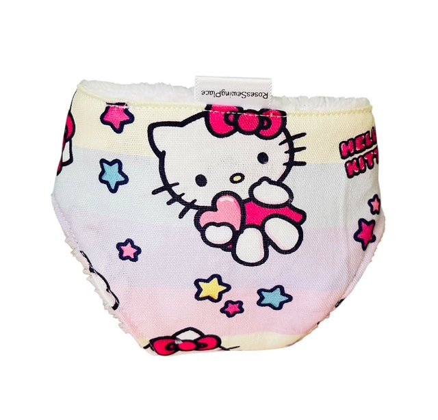 Whisker Pink Dolls Nappy. Fits 32cm Mini Lands Doll. (as shown) - Image 7