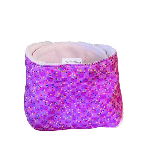 Confetti Purple Doll nappy. Fits 43cm Baby Born Doll (as shown) - Image 7