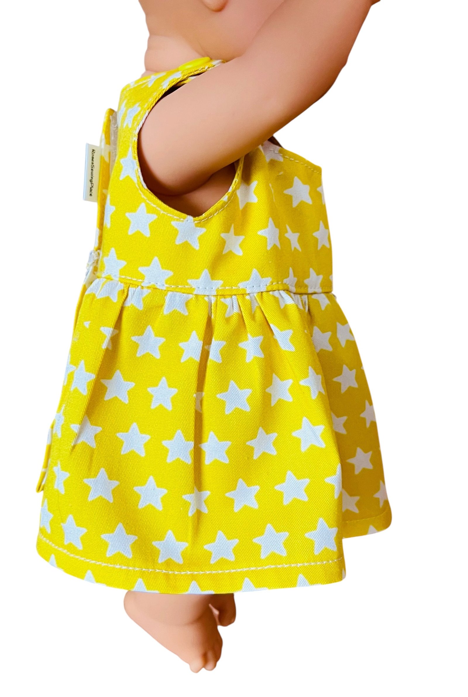 Sunshine Stars Doll Dress. Fits 32cm Minilands Doll (as shown - Image 3