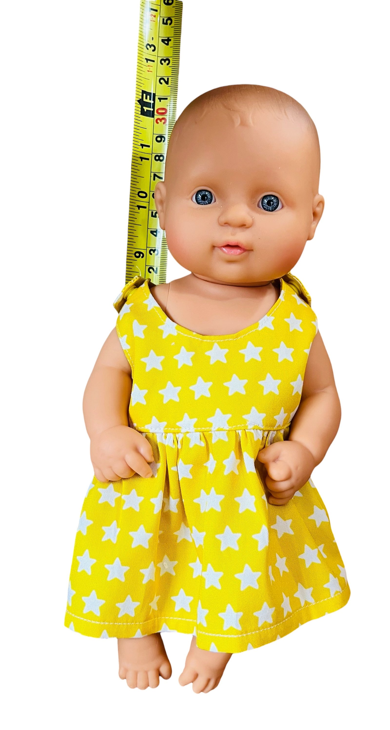 Sunshine Stars Doll Dress. Fits 32cm Minilands Doll (as shown - Image 5