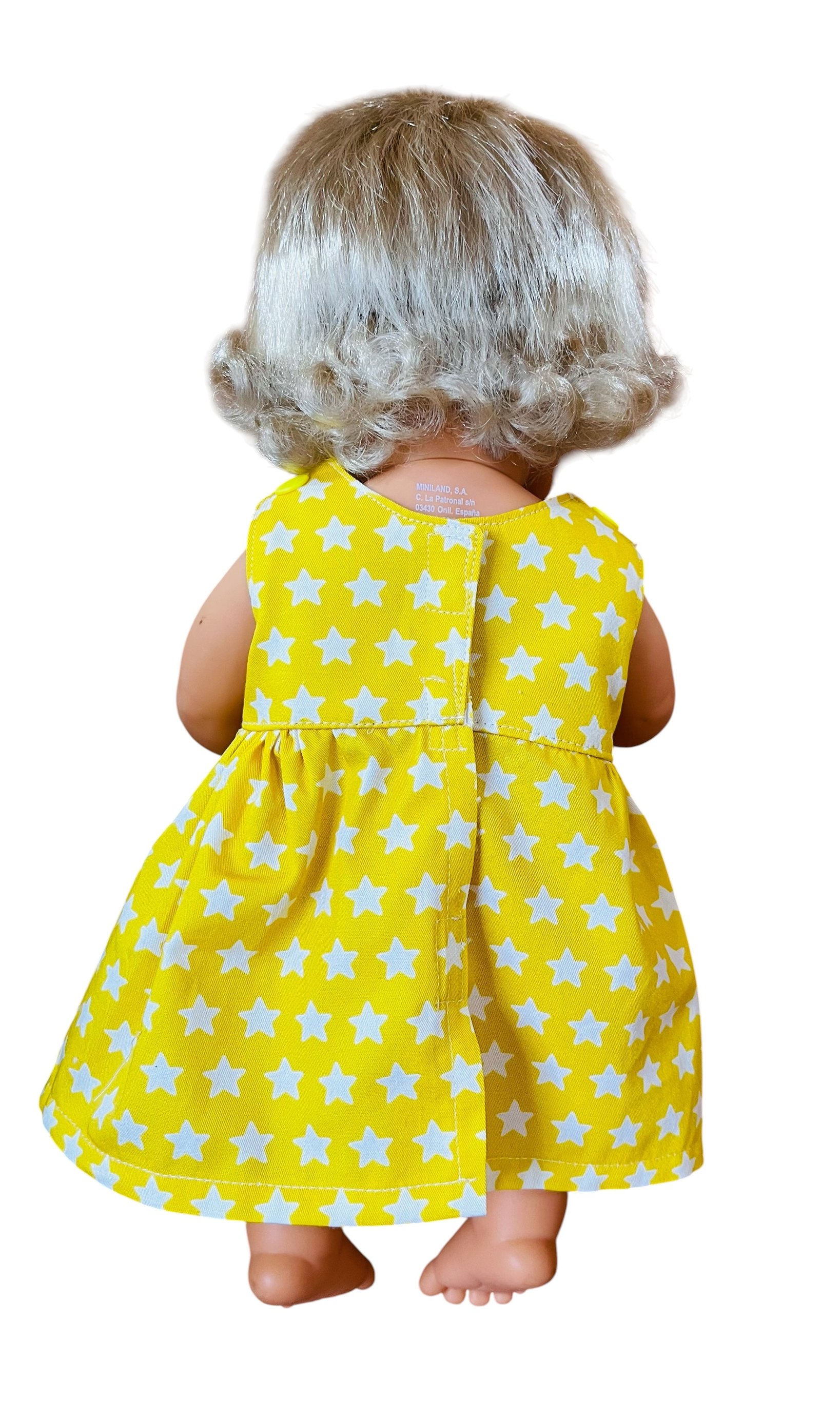 Sunshine Stars Doll Dress. Fits 38cm MiniLands doll - Image 3
