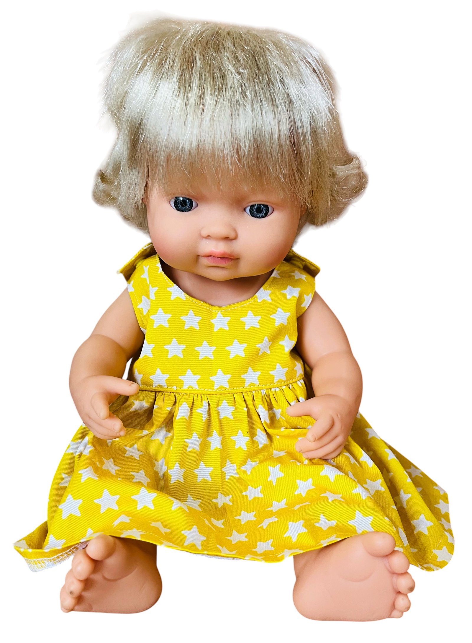 Sunshine Stars Doll Dress. Fits 38cm MiniLands doll - Image 5