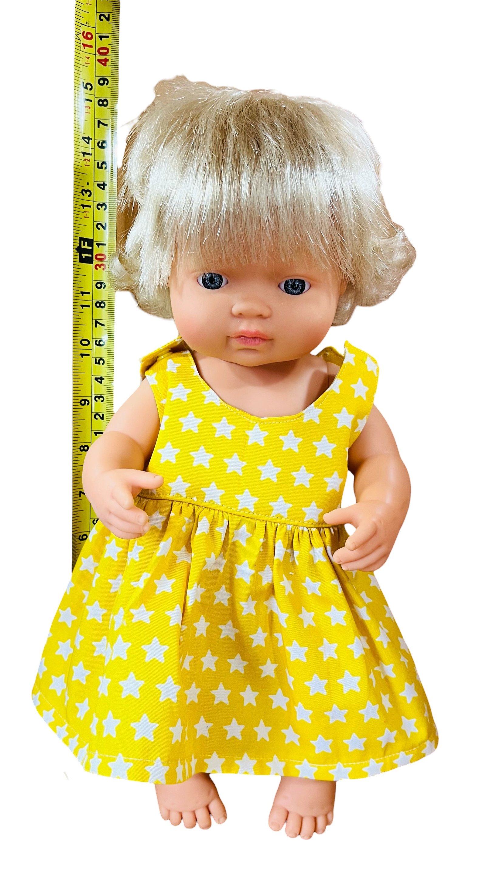 Sunshine Stars Doll Dress. Fits 38cm MiniLands doll - Image 6