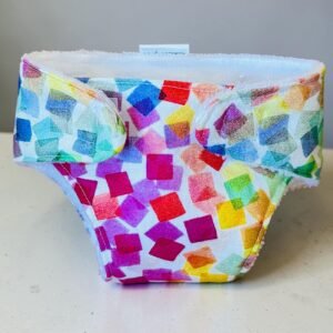 Colour Pop Doll Nappy. Fits 38cm Minilands doll (as shown).