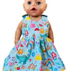 Enchanted Playtime Doll Dress. Fits 43cm Baby Born Doll