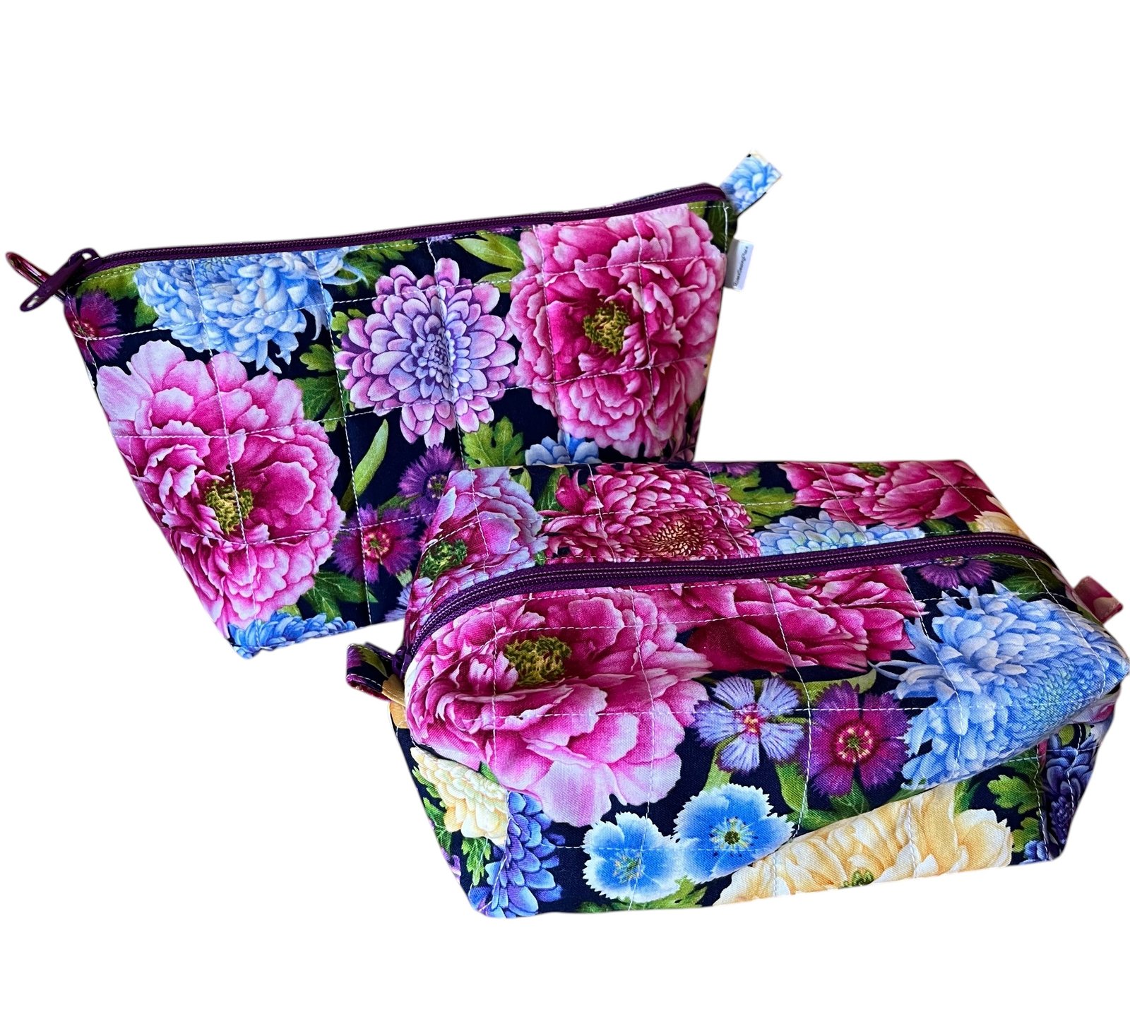 Zippered Pouch - Chrysanthemum Blooms - Image 5
