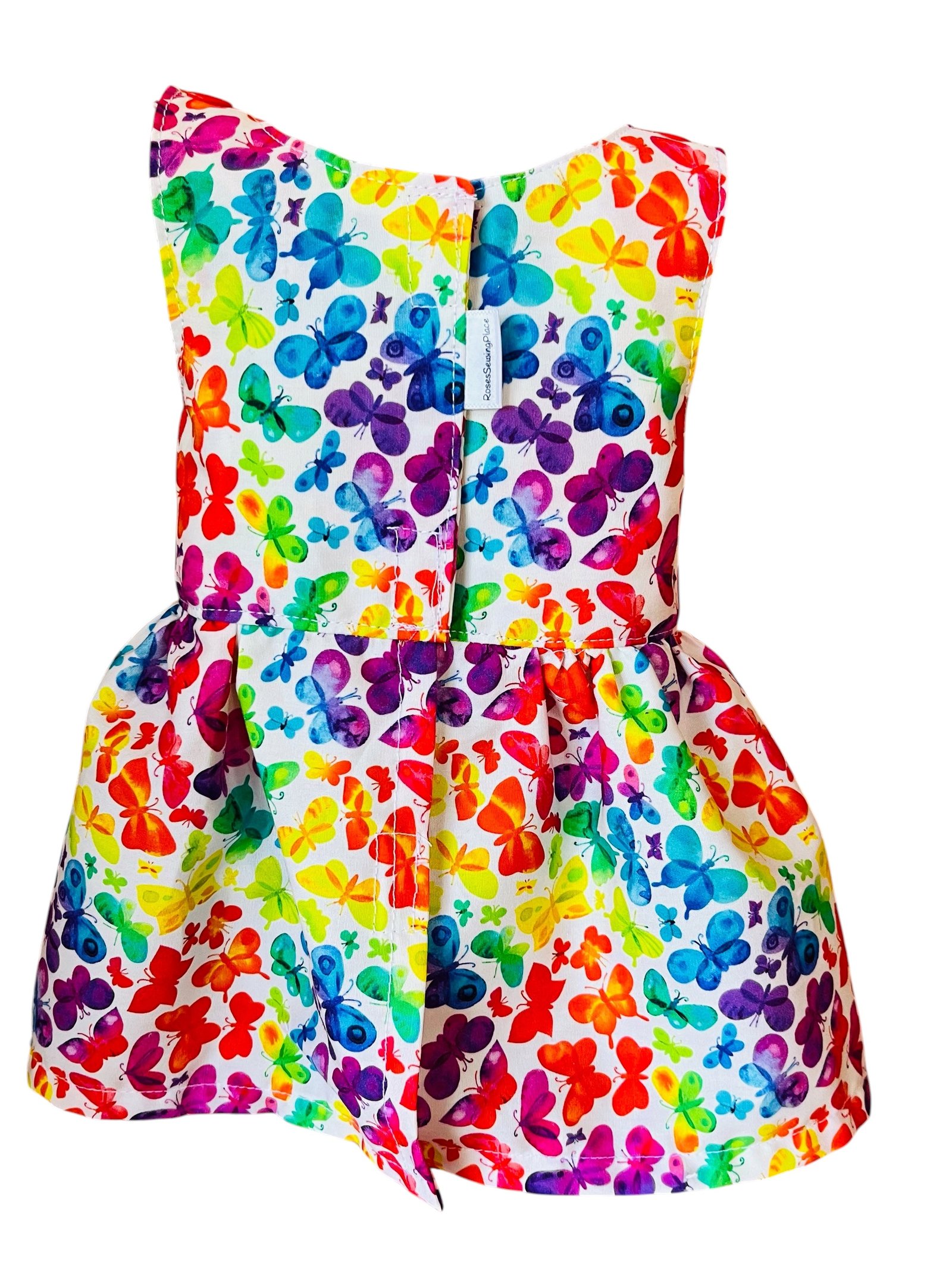 Butterfly Kisses Doll Dress. Fits 48cm (18in) Our Generation / American Girl doll. - Image 4