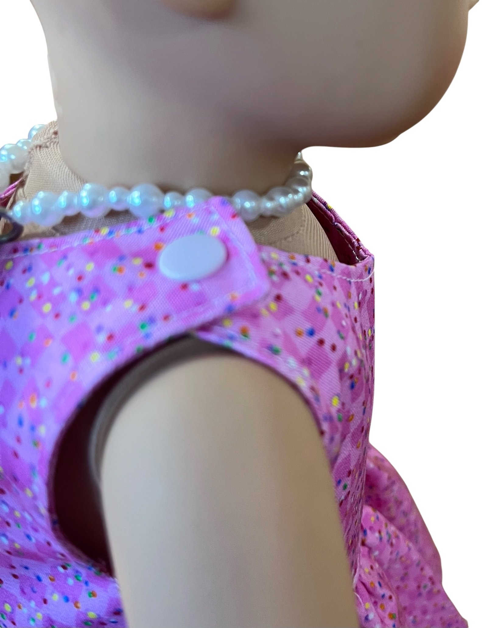 Confetti Pink Doll Dress. Fits 48cm (18in) Our Generation / American Girl Doll. - Image 5