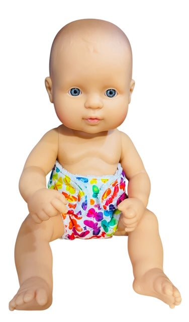 Butterfly Kisses Doll Dress. Fits MiniLands 32cm doll (as shown). - Image 5