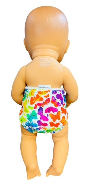 Butterfly Kisses Doll Dress. Fits MiniLands 32cm doll (as shown). - Image 3