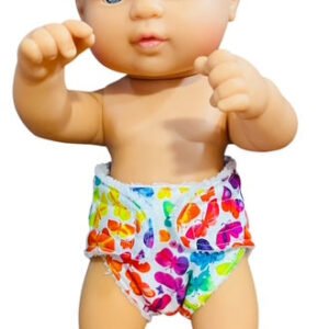 Butterfly Kisses Doll Dress. Fits MiniLands 32cm doll (as shown).