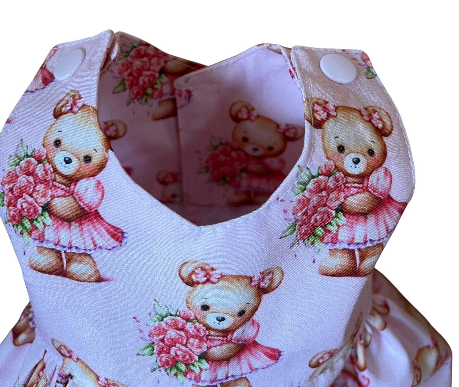 Blossom Bear Doll Dress. Fits 38cm Minilands doll. - Image 7