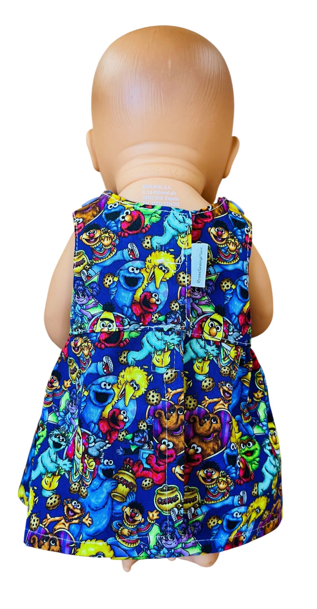 Playtime Pals Doll Dress. Fits 32cm MiniLands Doll. - Image 3