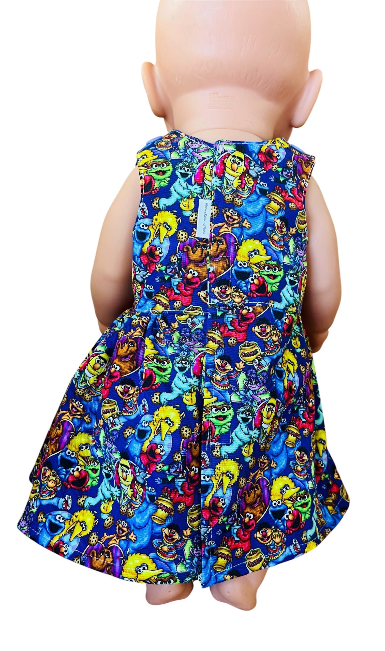 Playtime Pals Doll dress. Fits 43cm Baby Born doll - Image 3
