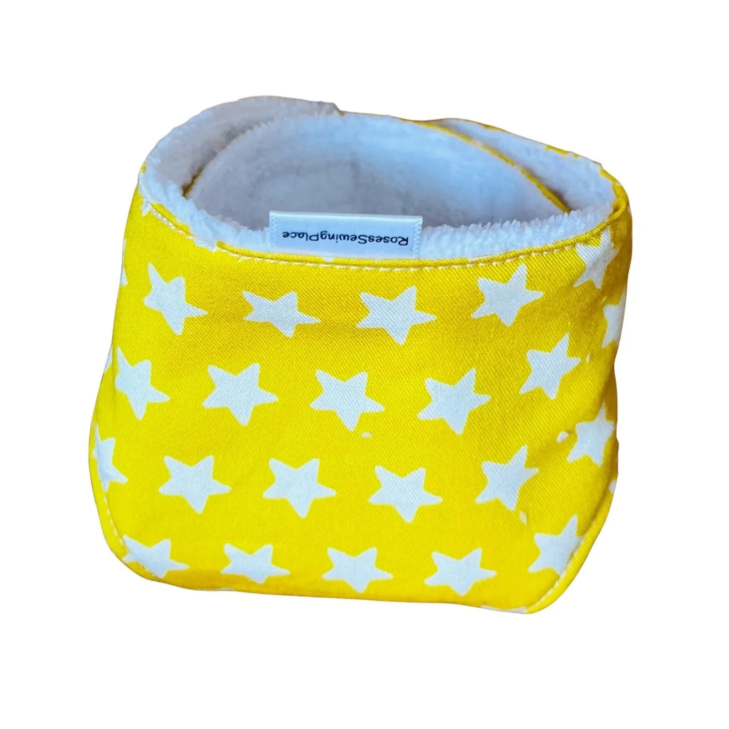 Sunshine Stars doll nappy, handmade by Roses Sewing Place