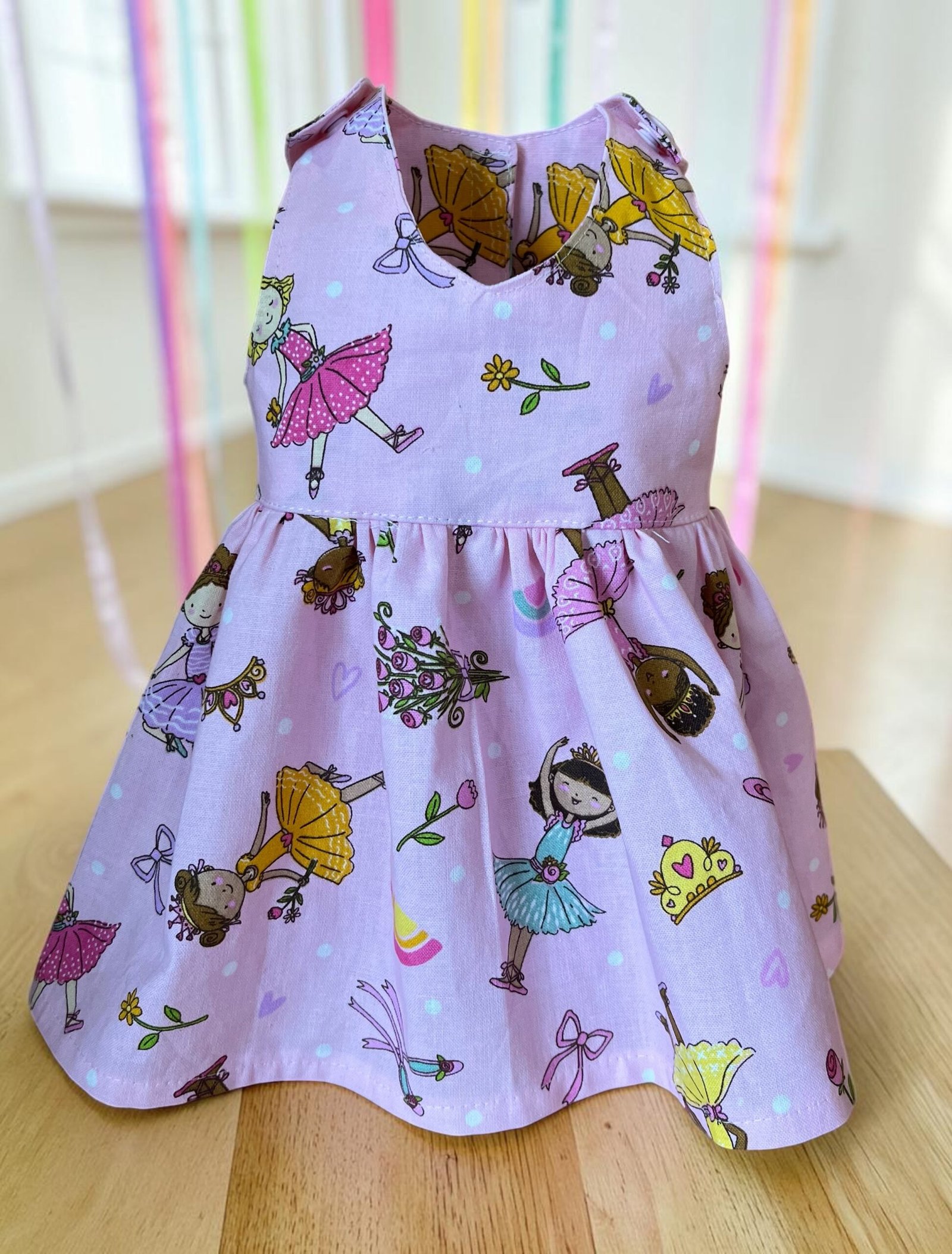 Ballerina Doll Dress. Fits 43cm Baby Born Dress - Image 6