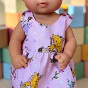Ballerina Doll Dress. Fits 32cm Miniland Doll