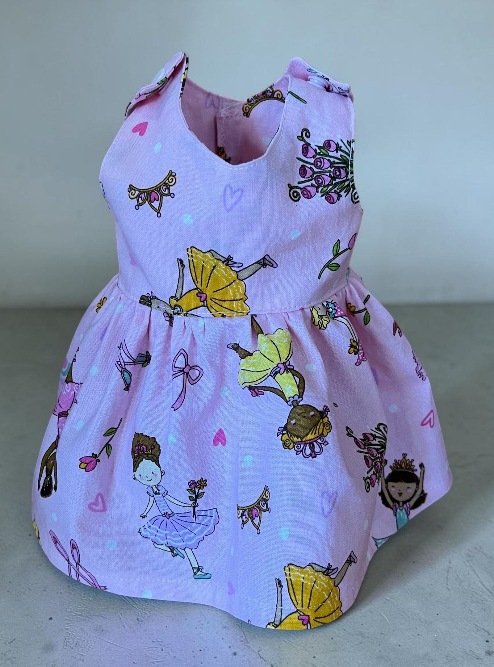 Ballerina Doll Dress. Fits 38cm Miniland Doll. - Image 6