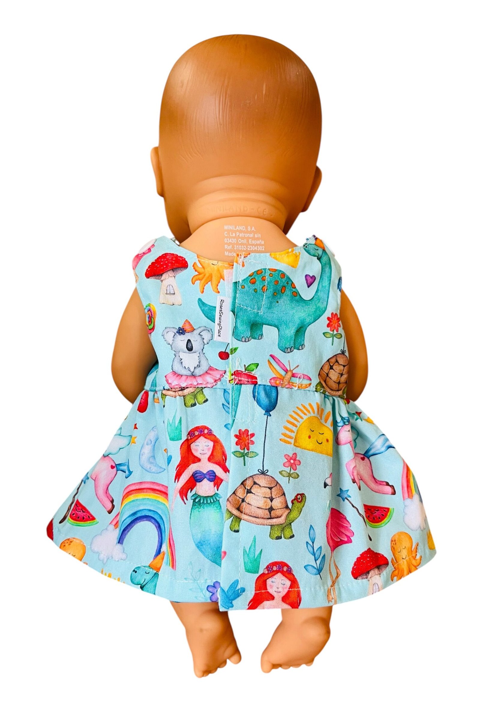 Enchanted Playtime Doll Dress. Fits 32cm Miniland Doll - Image 2