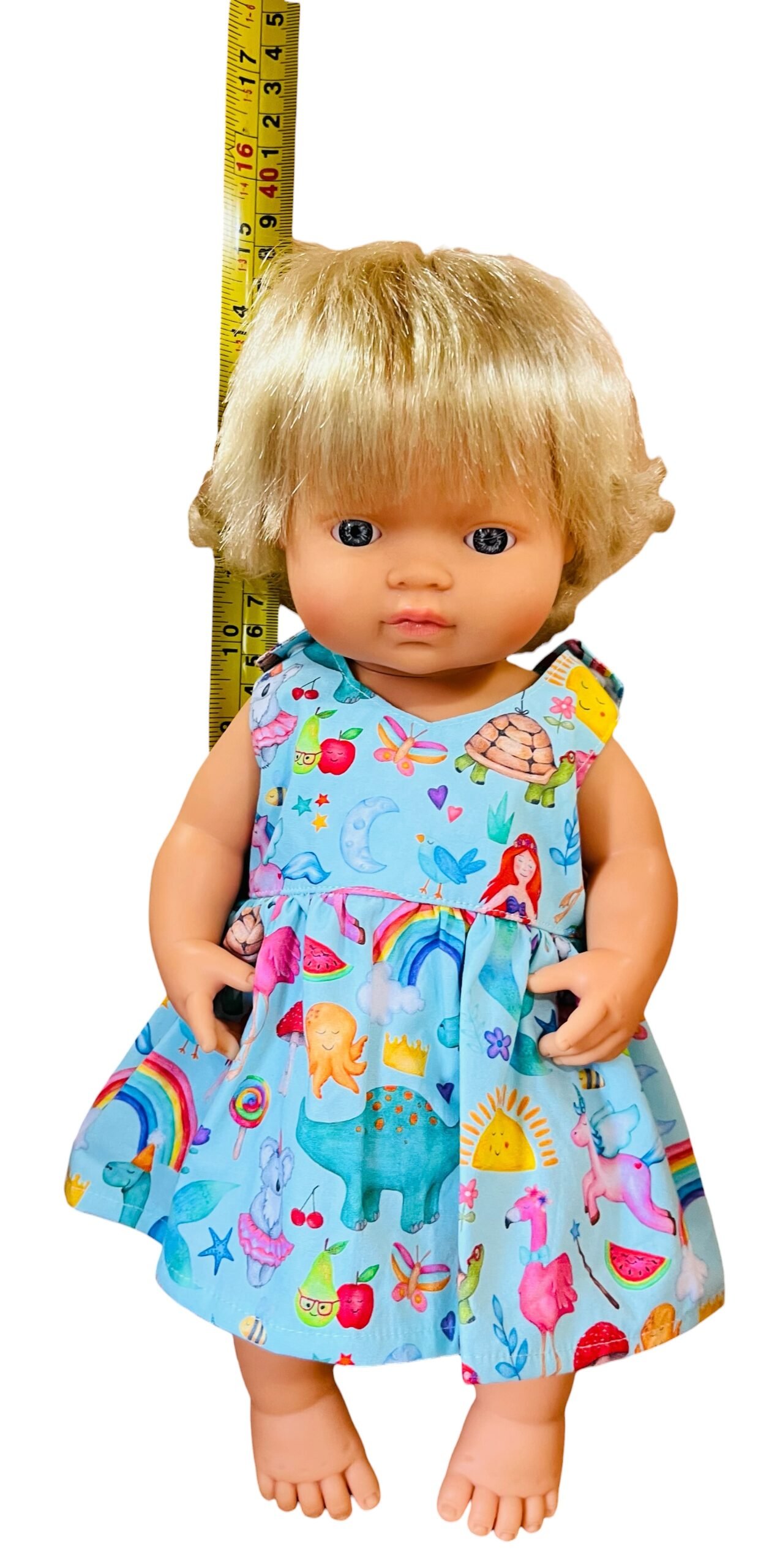 Enchanted Playtime Doll Dress. Fits 38cm Miniland Doll. - Image 3