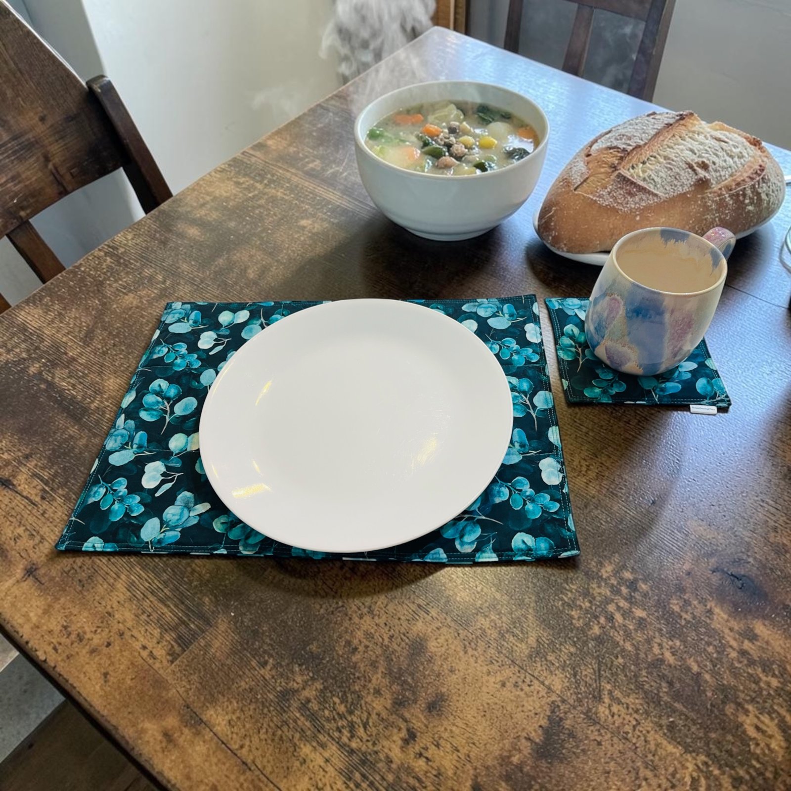 Ocean Eucalyptus Placemats - Image 3