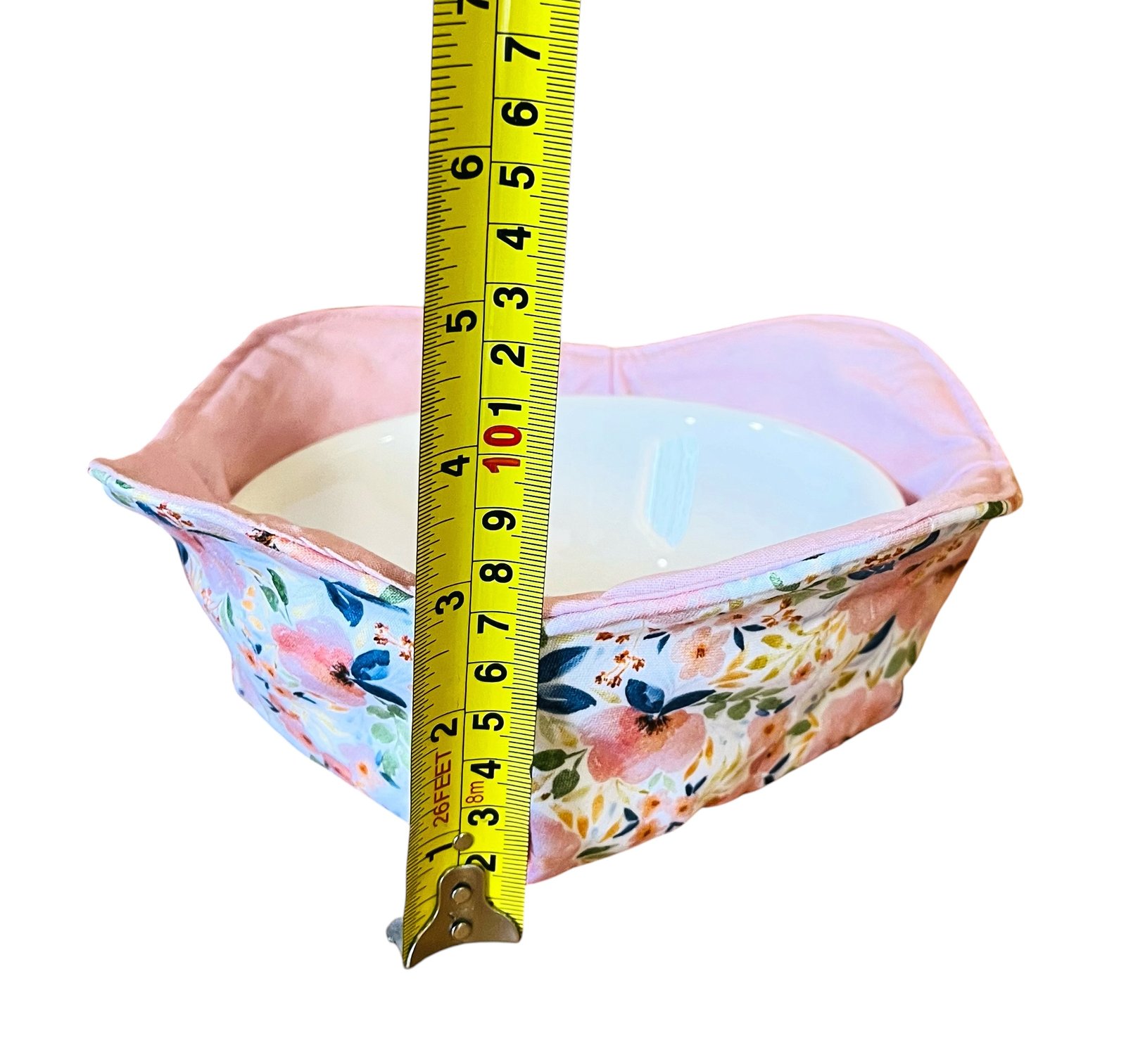 Pink Blossom Bowl Cosy (Microwavable) - Image 5
