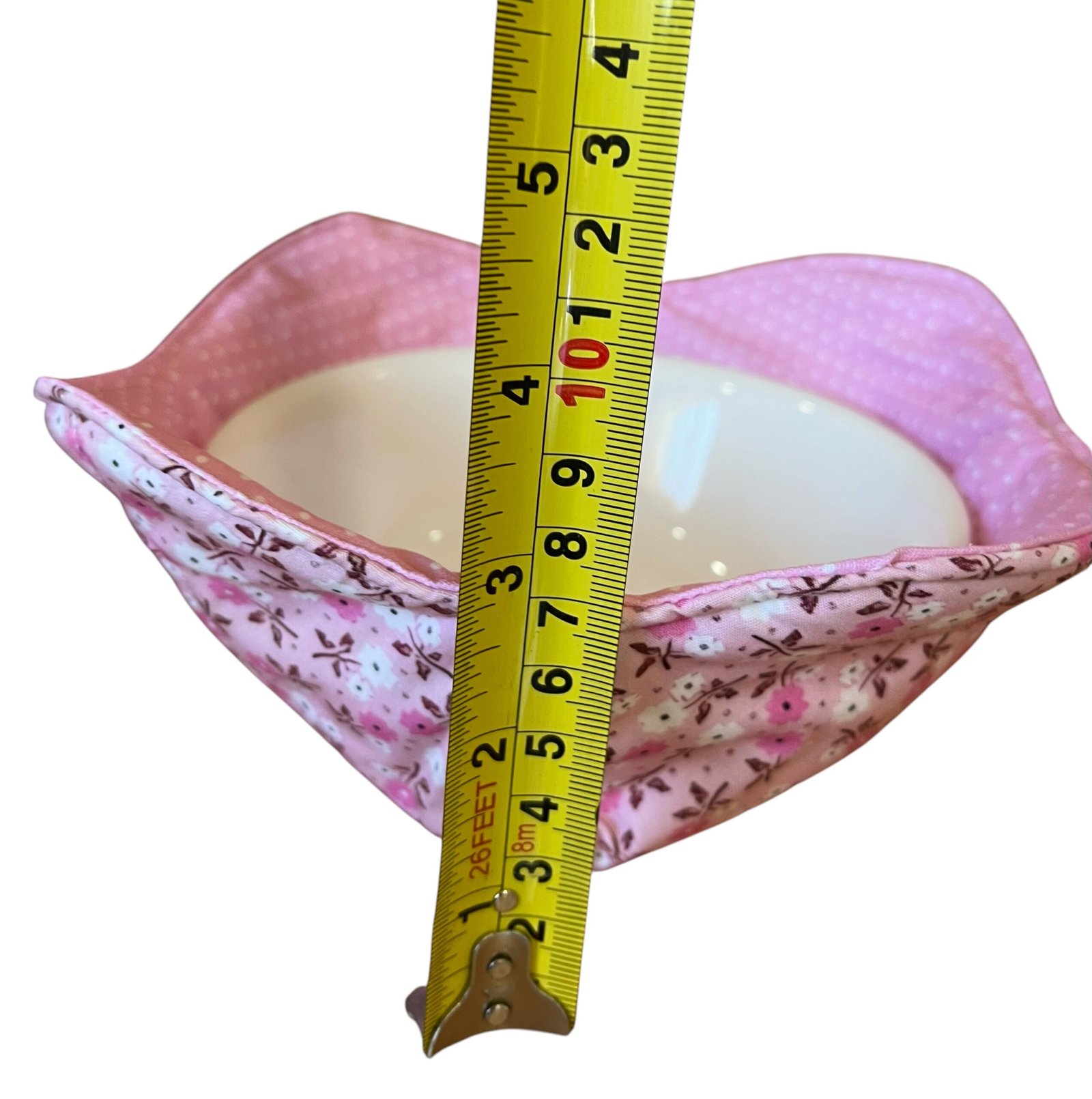Pink Meadow Bowl Cosy (Microwavable) - Image 5
